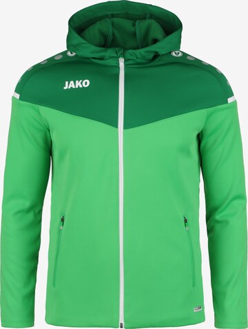 JAKO Athletic Jacket in Green: front