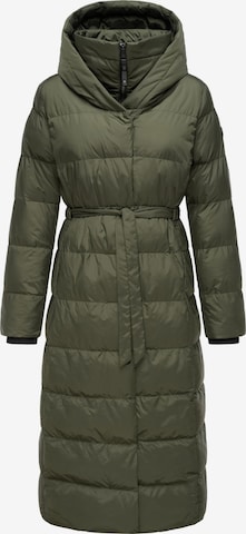 Manteau d’hiver 'Niara' Ragwear en vert : devant