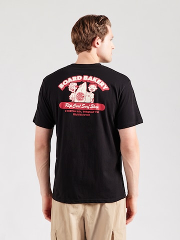 T-Shirt fonctionnel 'BOARD BAKERY' RIP CURL en noir : devant
