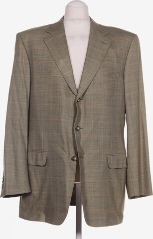 Ermenegildo Zegna Suit Jacket in L-XL in Green: front