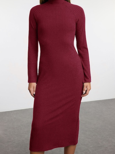 Trendyol Robe en bourgogne, Vue avec produit