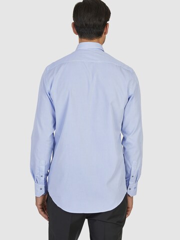 HECHTER PARIS Regular fit Business Shirt in Blue