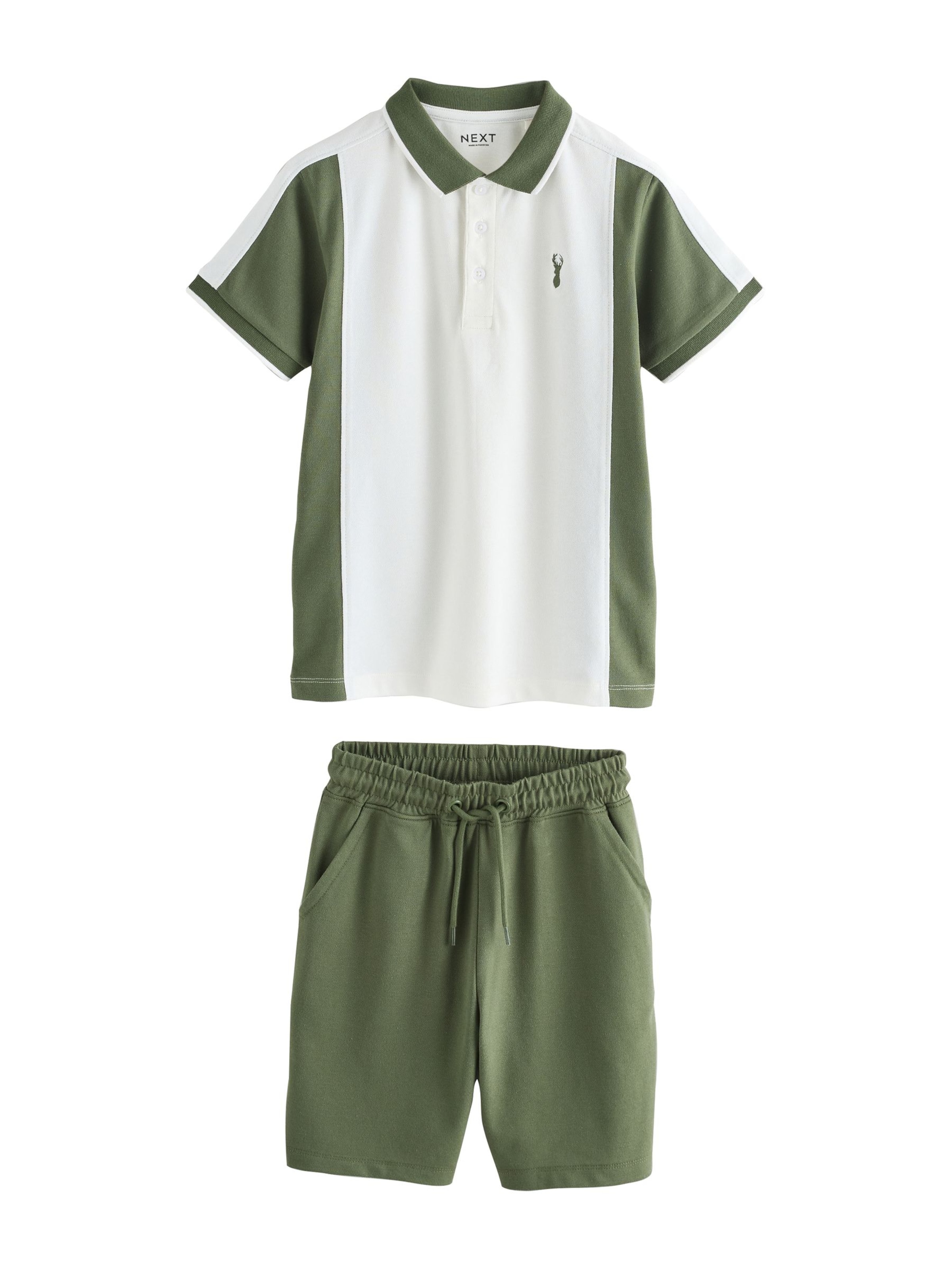 Set Next en vert : devant