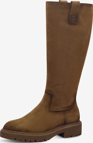 Bottes Tamaris en marron : devant