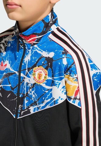 ADIDAS PERFORMANCE Sports jacket 'Manchester United Stone Roses' in Black