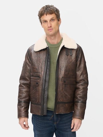 CAMEL ACTIVE Between-Season Jacket in Brown: front