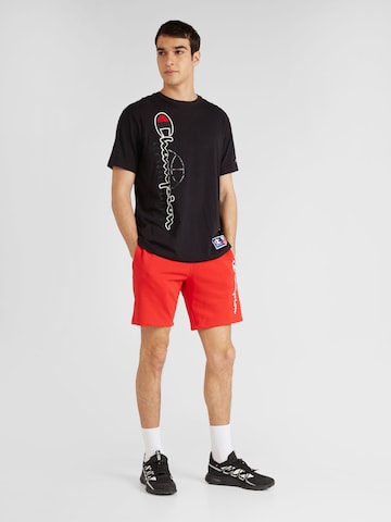 regular Pantaloni di Champion Authentic Athletic Apparel in rosso