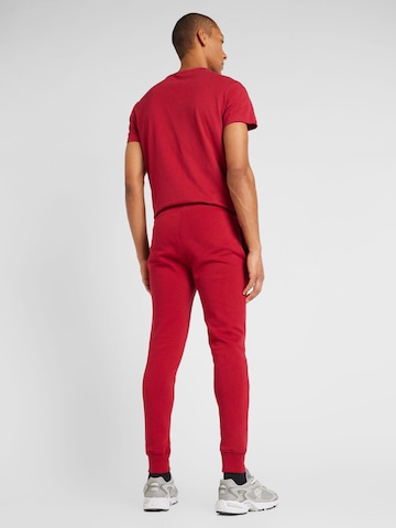 Coupe slim Pantalon de sport 'CALIFORNIA' AÉROPOSTALE en rouge