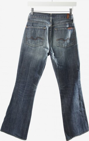 7 for all mankind Jeansschlaghose 27-28 x 32 in Blau