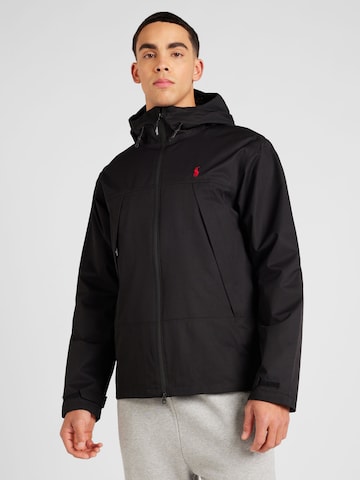 Polo Ralph Lauren Átmeneti dzseki 'EASTLAND' - fekete: elől