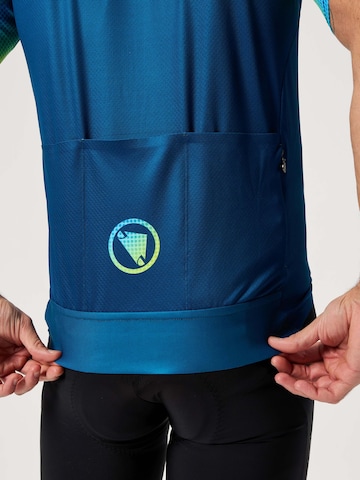 ENDURA Functioneel shirt 'Bitmap Block' in Blauw
