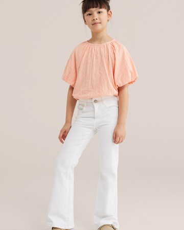 WE Fashion Blus i orange