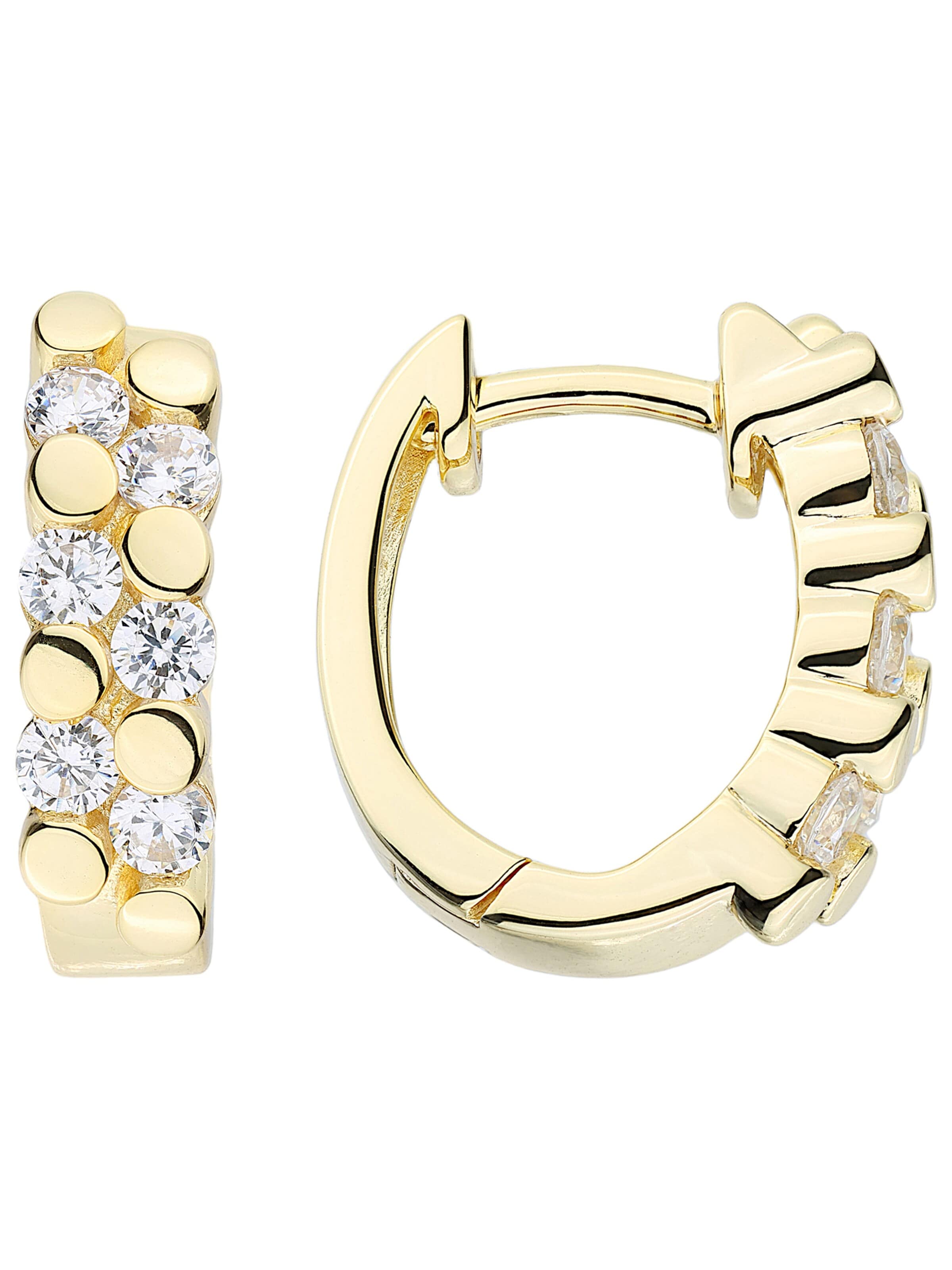 Jobo Ohrringe‌‌‌‌‌‌‌ in Gold: Vorderseite
