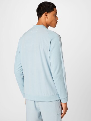 ADIDAS GOLF Athletic Sweatshirt in Blue