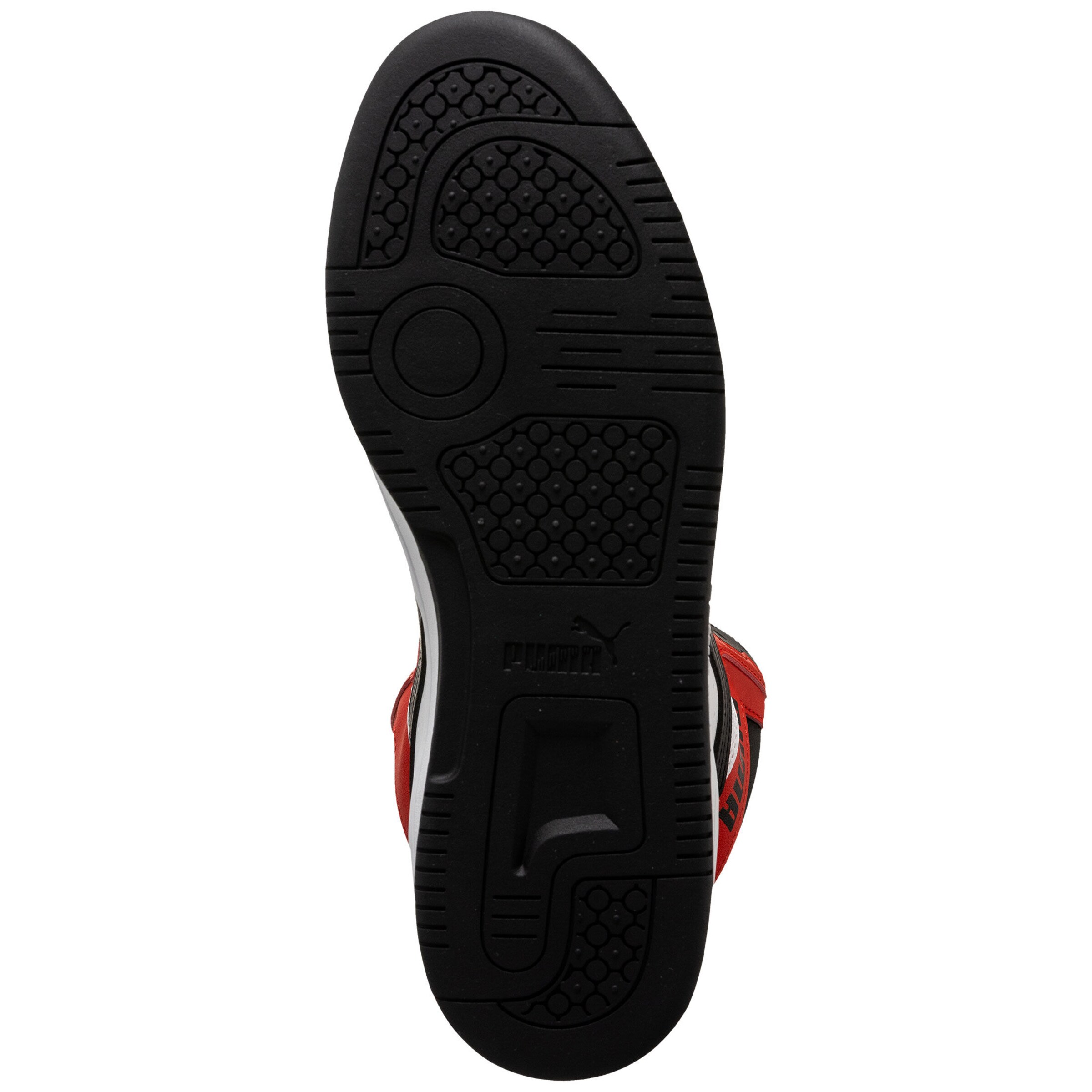 PUMA Σνίκερ ψηλό 'Rebound V6' σε κόκκινο