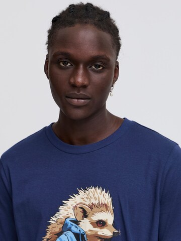 BLEND - Camiseta en azul