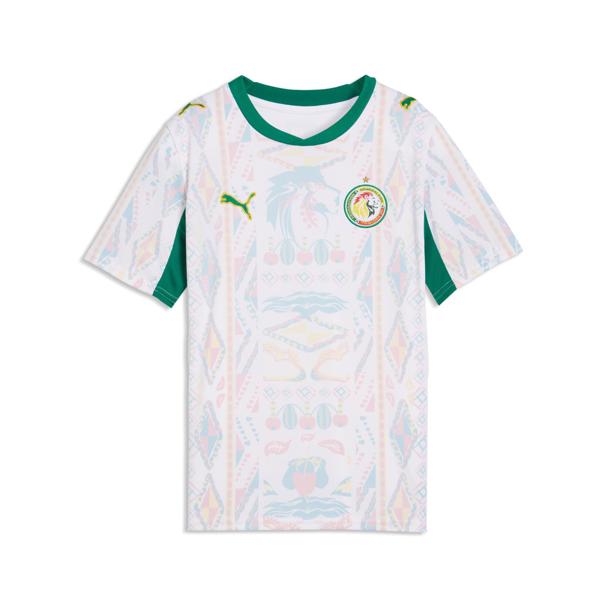 PUMA Trikot 'Senegal 2026' in Weiß: Vorderseite