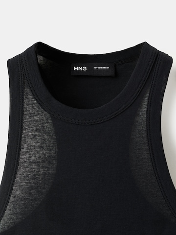 MANGO Top 'AMANDA' – černá