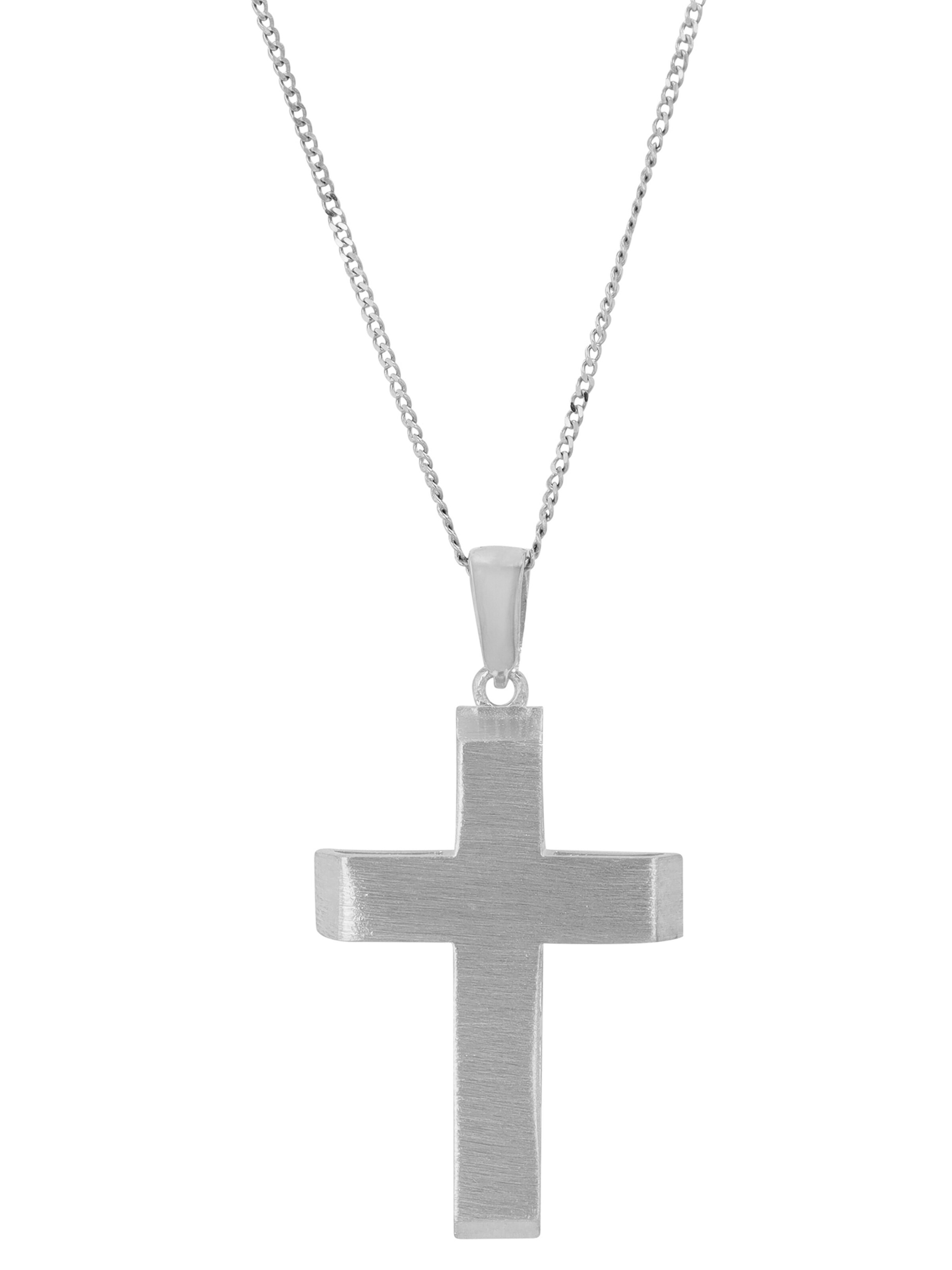 Akzent Pendant '"Erin" aus 925 Sterlingsilber, rhodiniert, langlebig' in Silver: front