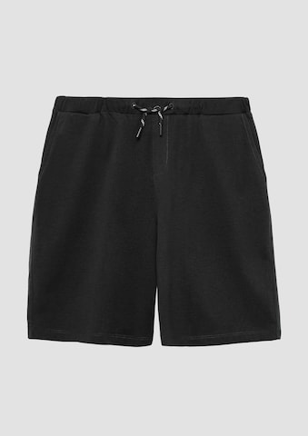 s.Oliver Loosefit Shorts in Schwarz: Vorderseite