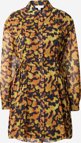 TOPSHOP Shirt dress in Mixed colours: front