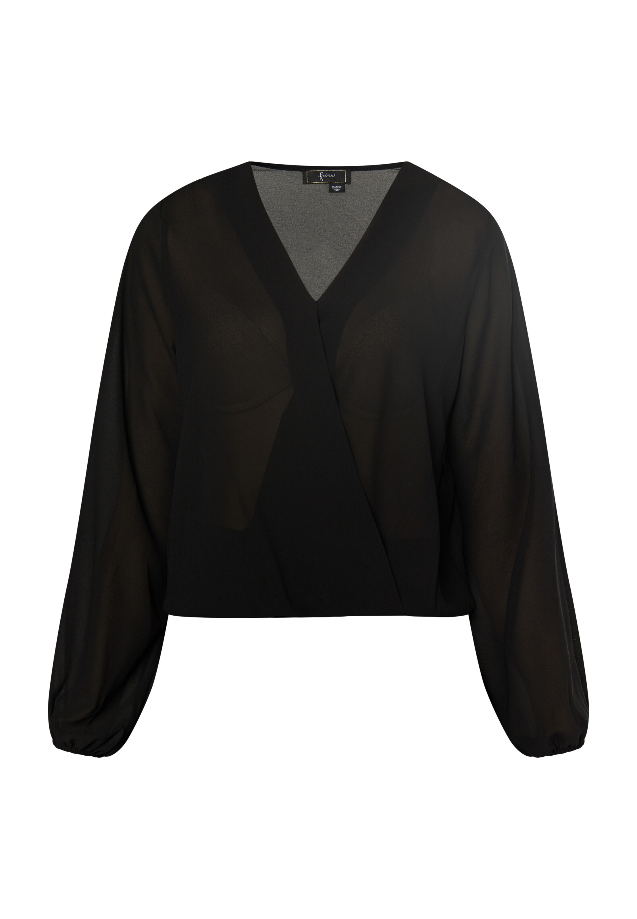 faina Pluus, värv must: eest vaates