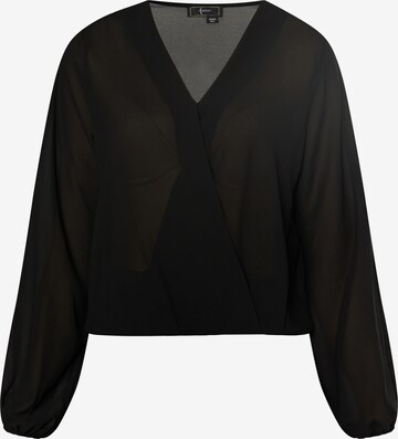 faina Blouse in Black: front