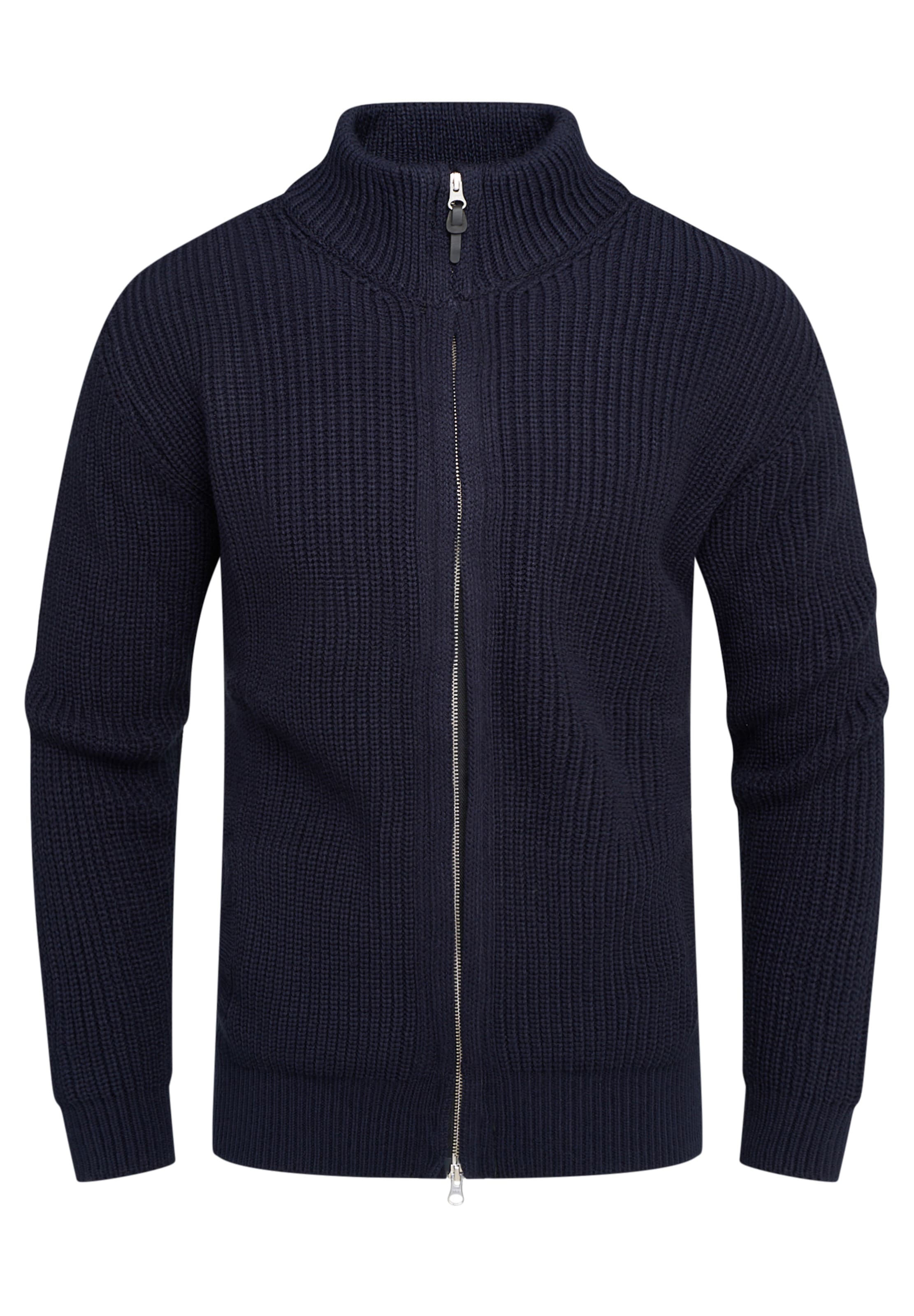 CARISMA Strickjacke 'CONNA' in Blau: Vorderseite