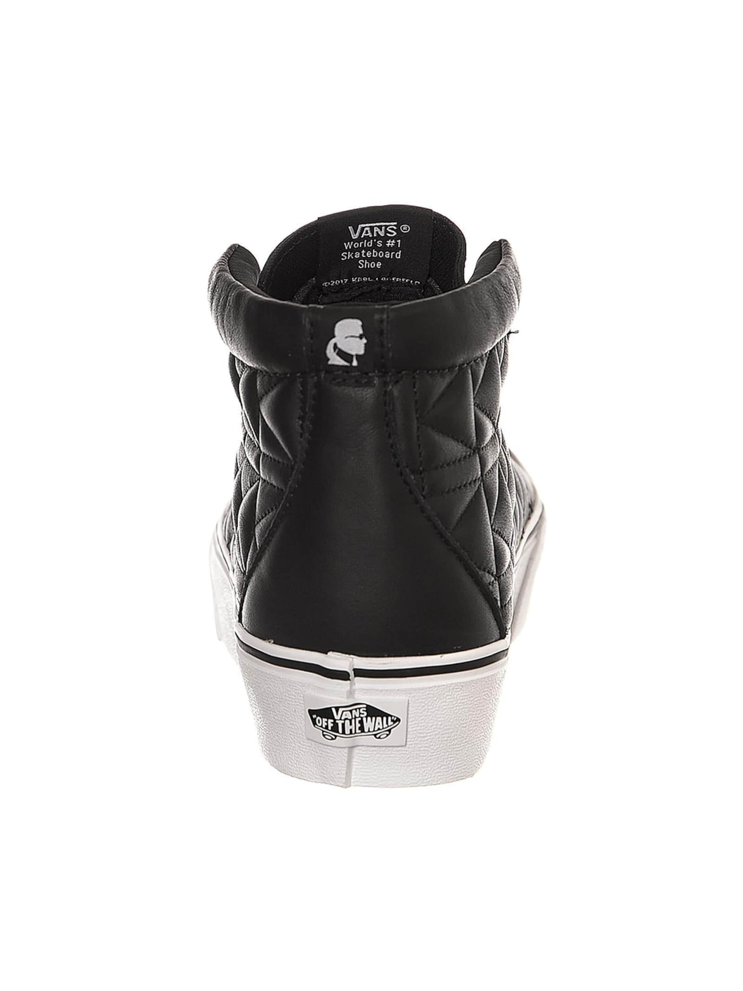 VANS Athletic Lace-Up Shoes in Black