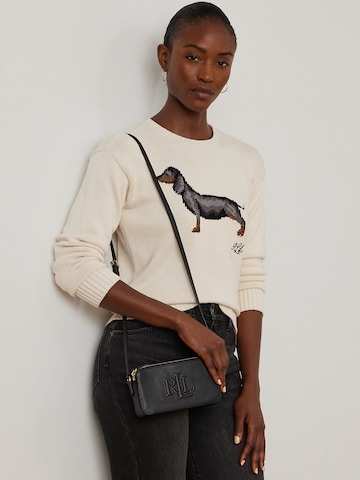 Borsa a tracolla di Lauren Ralph Lauren in nero