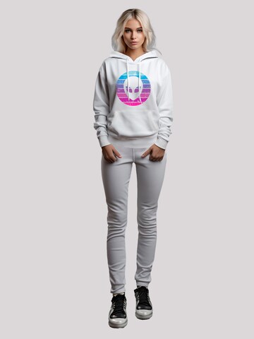 F4NT4STIC Sweatshirt 'Alien Kopf' in Weiß