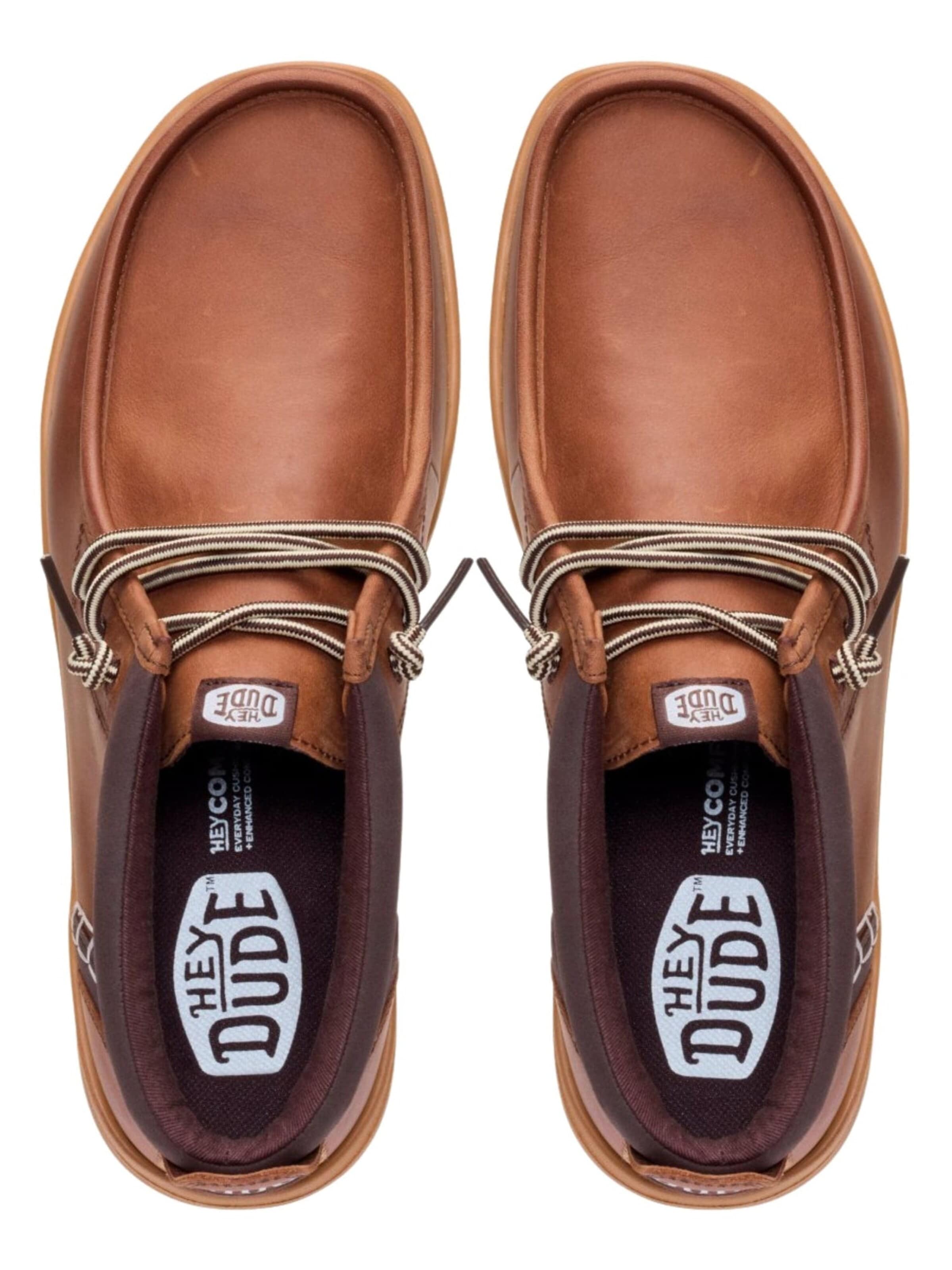 HEY DUDE Buty Chukka 'Wally Mid GripR' w kolorze brązowy