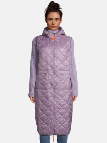 salzhaut Bodywarmer 'HIEBA' in Lila: voorkant