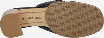 GERRY WEBER Pantolette 'Garda' in Schwarz