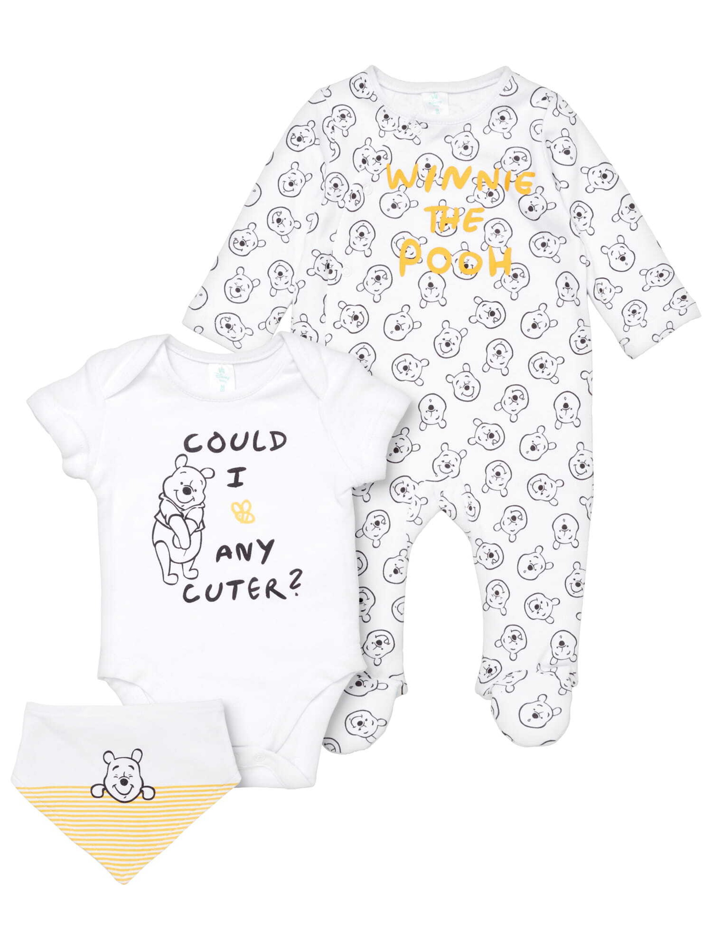 DISNEY Set 'Winnie Pooh' in Wit: voorkant