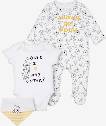 DISNEY Set 'Winnie Pooh' in Weiß: Vorderseite