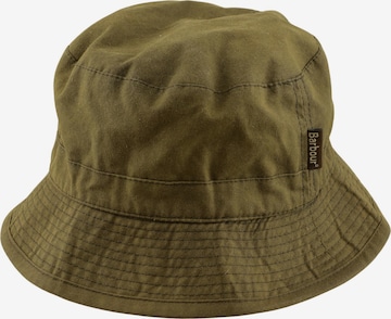 Barbour Hut oder Mütze One Size in Grün: Vorderseite