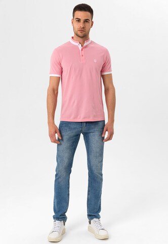 Jimmy Sanders T-shirt i rosa