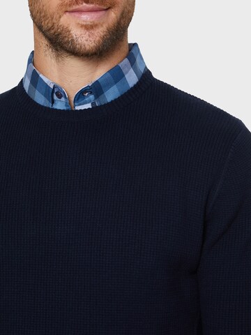 Threadbare Sweater 'Alexander' in Blue