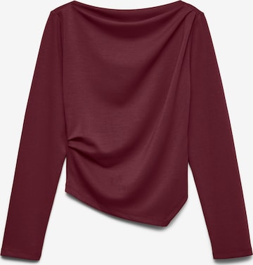 Chemisier VERO MODA en rouge : devant
