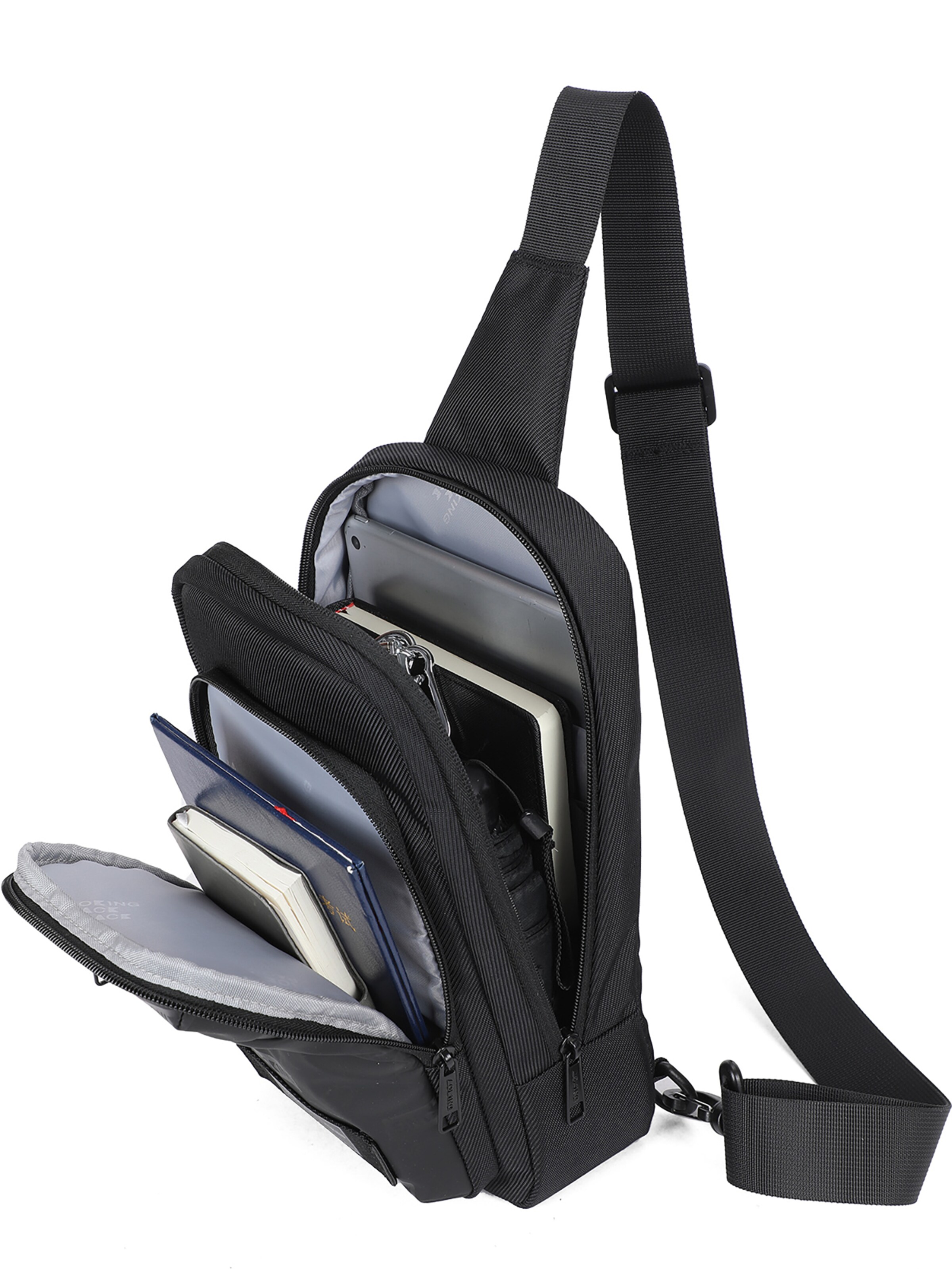 Aoking Schoudertas in Zwart