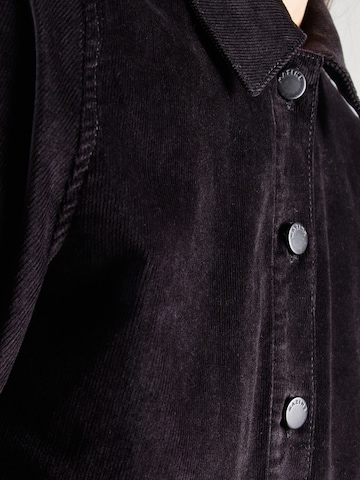 mazine Shirt dress 'Amana' in Black