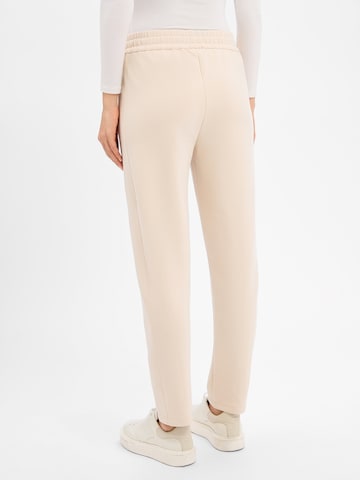 JOOP! Loose fit Trousers 'Twinka' in Beige