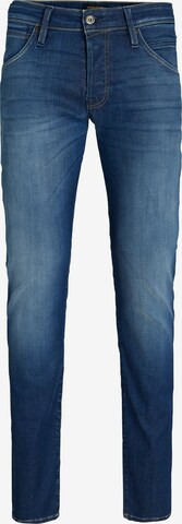 JACK & JONES Slimfit Jeansy 'GLENN FOX' w kolorze niebieski: przód