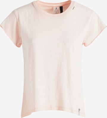 T-shirt 'Matama' khujo en rose : devant