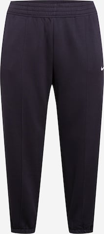 Effilé Pantalon Nike Sportswear en noir : devant