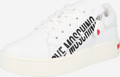 Love Moschino Zapatillas deportivas bajas en negro / blanco, Vista del producto