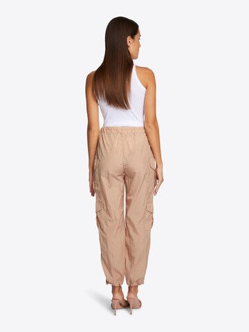 Regular Pantalon cargo Rich & Royal en marron