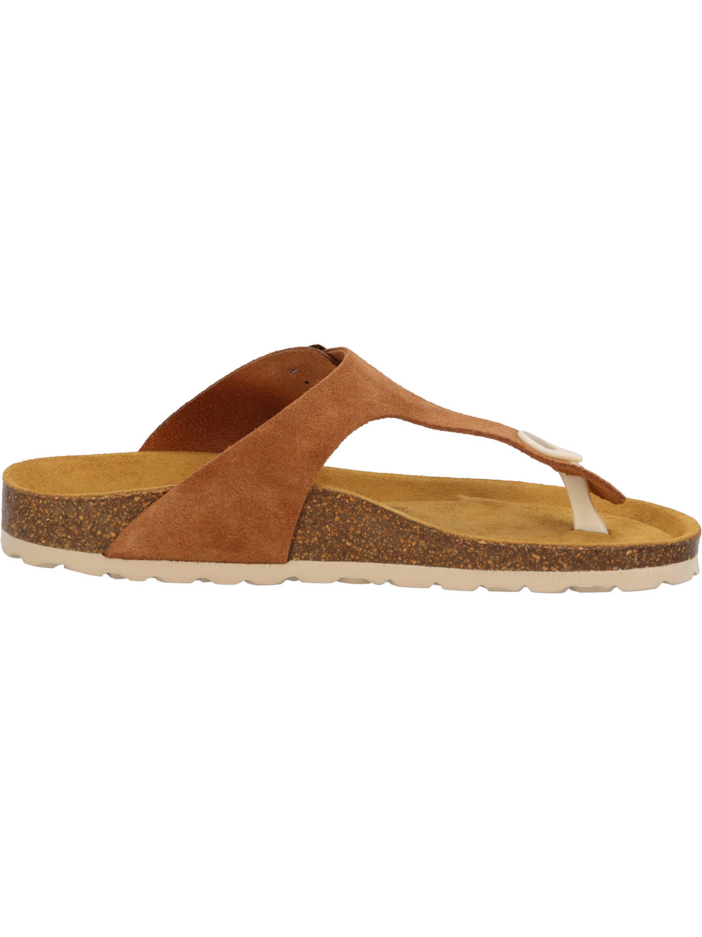 Palado T-bar sandals 'Palado Kos Suede Premium Leather' in Brown