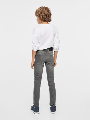 MANGO KIDS Skinny Jeans in Grey